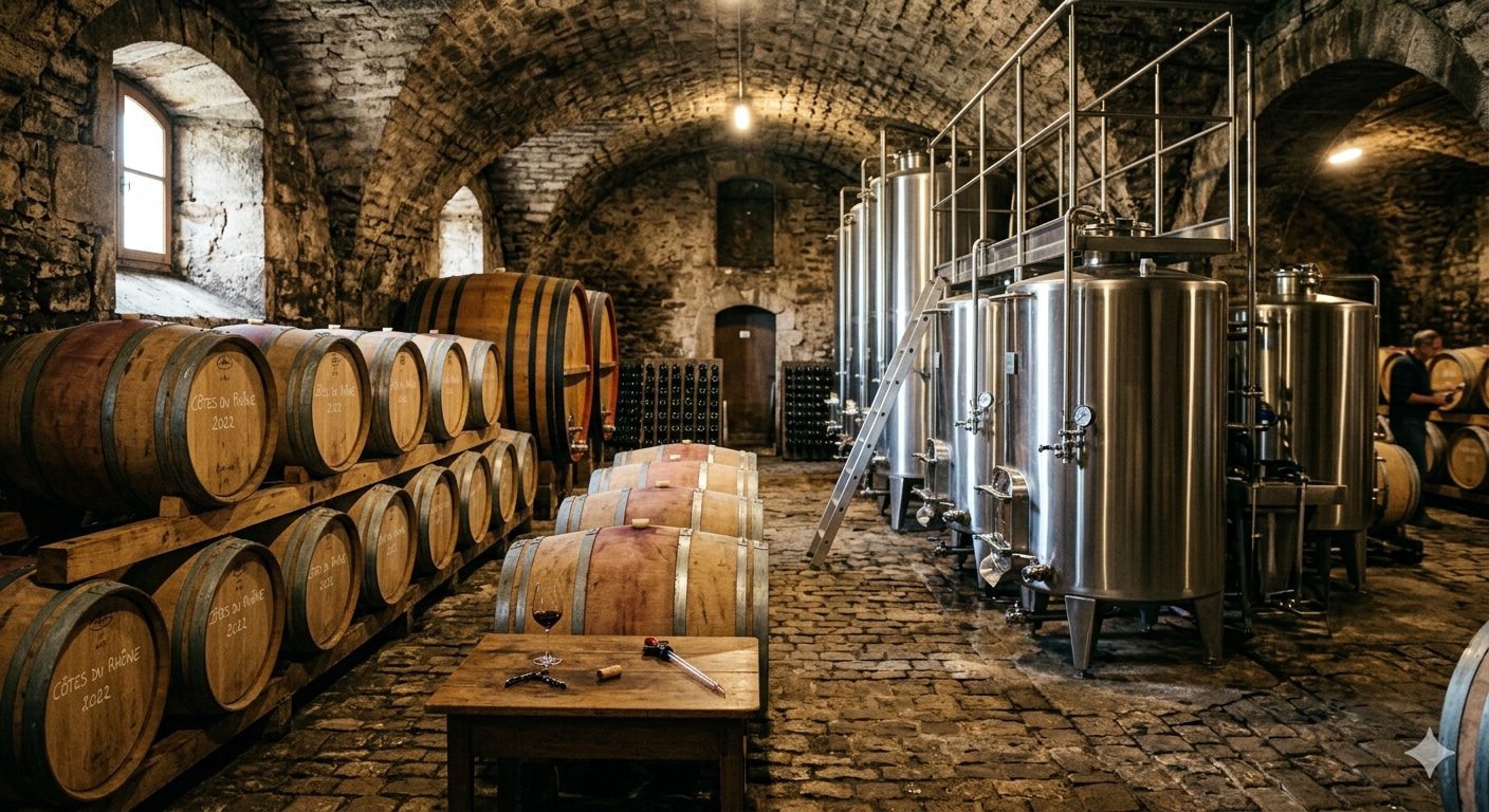 Elevage des vins