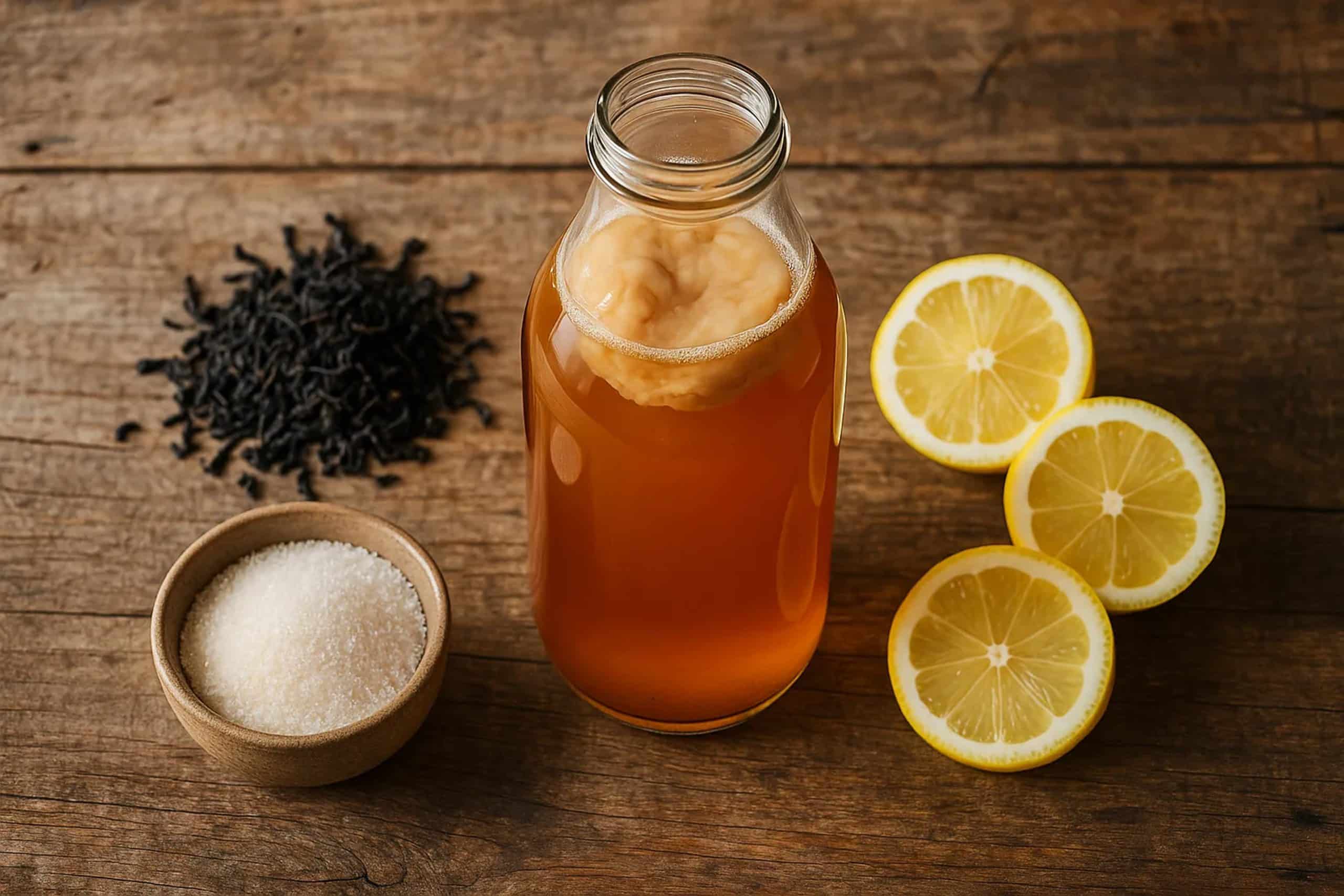 Boissons végétales et kombucha